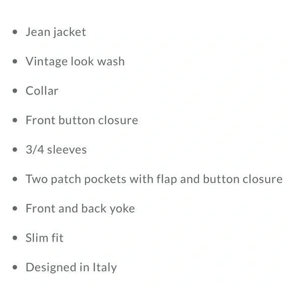 Vintage Look Denim Jacket, by Sisley (S) - Picture 12 of 15